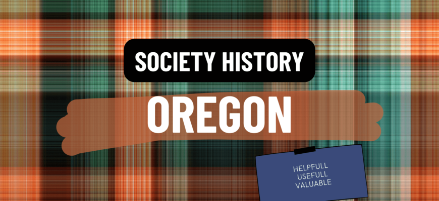 Oregon Scottish society history